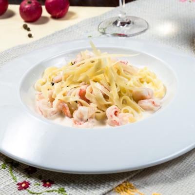 Паста с креветками