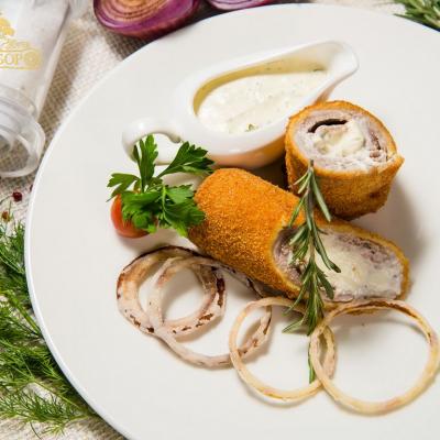 Шницель по-караджоржевски